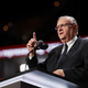 Former Maricopa County Sheriff Joe Arpaio gestures to the crowd as he delivers a speech on the fourth day of the Republican National Convention on July 21, 2016 at the Quicken Loans Arena in Cleveland, Ohio.
